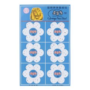 Colchete Pressao Plast 10Mm Bco 36Und Luli Colchete Pressao Plast 10Mm Bco 36Und Luli