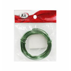 Arame Aluminio Clean 1.5 Verde 5Mts Arame Aluminio Clean 1.5 Verde 5Mts
