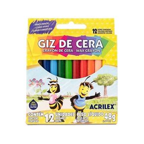 Giz Cera de Cera C/12Un Bl (9012) (Ec)