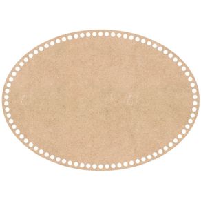 Base Croche 3Mm Oval 35X25cm Und