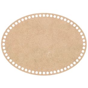 Base Croche 3Mm Oval 26X19cm Und Base Croche 3Mm Oval 26X19cm Und