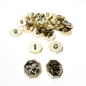 Botao 7319 Dourado 25Und