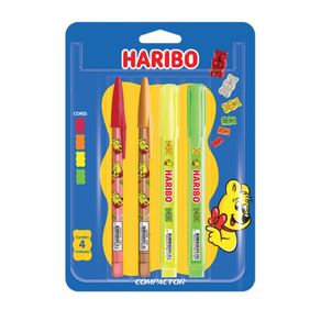 Conjunto Esc Haribo C/4Und Bl Conjunto Esc Haribo C/4Und Bl