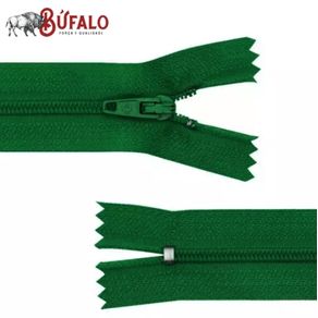 Fechos Ecler Nylon 15Cm 84 Vd Bandeira C/100Und