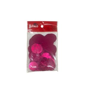 Lantejoulas 3Cm C/50Gr Pink