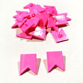 Botao 6152 Bandeirinha Ny/122 Rs Neon 25Und