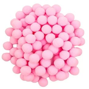 Pom Pom 14Mm C/100Und Rosa Bb Pom Pom 14Mm C/100Und Rosa Bb
