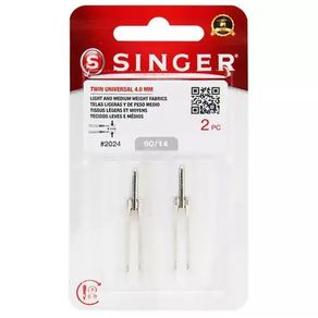 Agulha Mq.Cost.Dom.2024-14 Dupla 4Mm C/2Und
