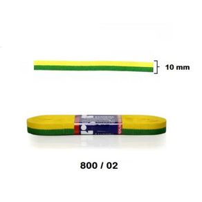 Fita Bandeira Brasileira - 10Mm Ordem 800 N.2 Cor 01 10Mt Fita Bandeira Brasileira - 10Mm Ordem 800 N.2 Cor 01 10Mt