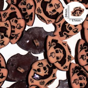 Botao 6128 Caipira Base/Pto Sup/154 25Und