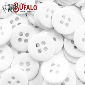 Botao 4 Furos Tam.18 C/720Und Branco (Mod 2)