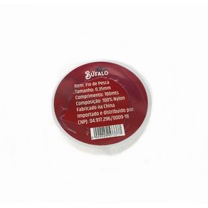 Linha de Nylon P/Pesca 0.35Mm C/100Mts