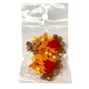 Aplique Nacional Tam M 263 Fogueira C/5Un