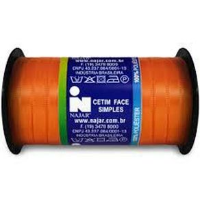 Fita Cetim Najar N.00 Poliester 10 Ceramica 100Mt