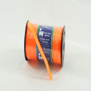 Fita Cetim Najar N.1 Poliester 40 Laranja 100Mt