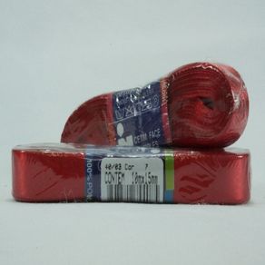 Fita Cetim Najar N.3 Poliester 07 Vermelho 10Mt Fita Cetim Najar N.3 Poliester 07 Vermelho 10Mt