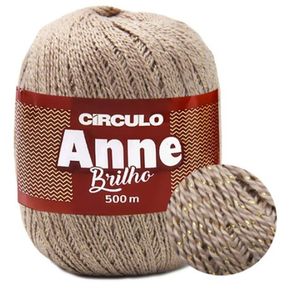 Anne 500Mt 7532 Brilho Ouro Casulo Anne 500Mt 7532 Brilho Ouro Casulo