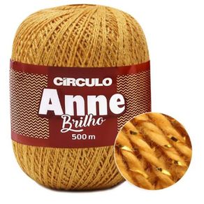 Anne 500Mt 7030 Brilho Ouro Mostada