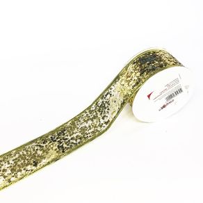 Art P/Fes Fita Arm Enf Natal 5D Ouro 3,8Cmx914cm 10Jds