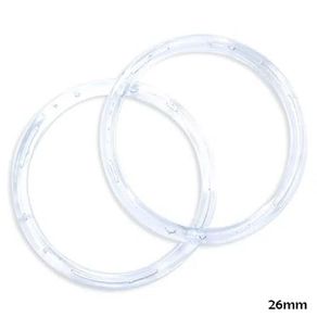 Argola 26 Transp C/144Pcs