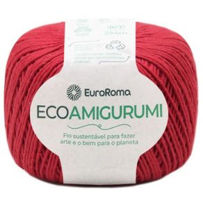 Euroroma Ecoamigurumi 8/7 160G 1000 Verm Euroroma Ecoamigurumi 8/7 160G 1000 Verm