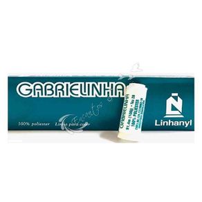 Linha Gabrielinha Cor Bca/201 C/10Und Linha Gabrielinha Cor Bca/201 C/10Und