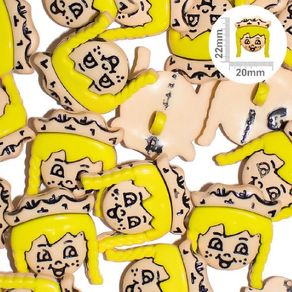 Botao 6129 Caipira Base/178 Sup/107 25Und