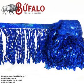 Franja de Paete 20Cm N 7 Royal 13 Franja de Paete 20Cm N 7 Royal 13