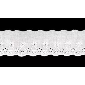 Bordado Ingles Algodao Cal-21 Tam 65 101 13,70Mt