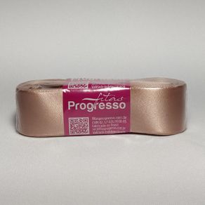 Fita Cetim Progresso N.07 1143 Rosa Velho 10Mt