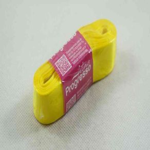 Fita Cetim Progresso N.5 763 Amarelo Gema 10Mt