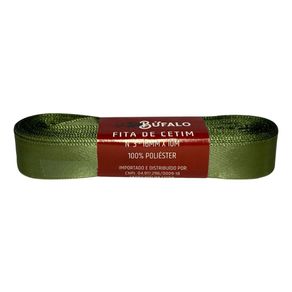 Fita Cetim Bufalo N.3 16Mm Vd Militar 183 10Mt