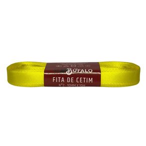 Fita Cetim Bufalo N.2 10Mm Am Canario 189 10Mt Fita Cetim Bufalo N.2 10Mm Am Canario 189 10Mt