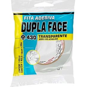 Fita Df Pp Acril Flow Pack 18Mmx30m Ref430 Und