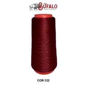 Fio Overlock Text.100G Vinho 122 100%Pol Fio Overlock Text.100G Vinho 122 100%Pol