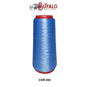 Fio Overlock Text.100G Azul Turquesa 264 100%P Fio Overlock Text.100G Azul Turquesa 264 100%P