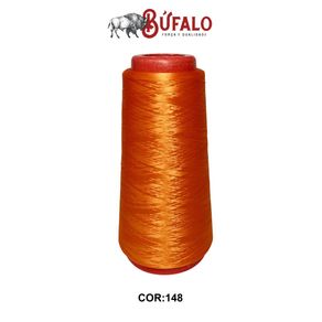 Fio Overlock Text.100G Laranja 148 100%Pol Fio Overlock Text.100G Laranja 148 100%Pol