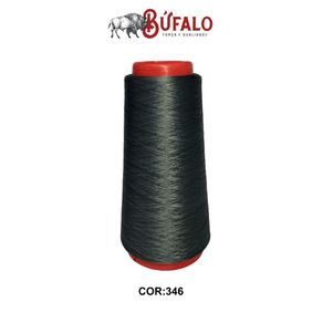 Fio Overlock Text.100G Cinza Medio 346 100%Pol