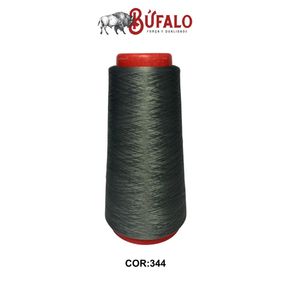 Fio Overlock Text.100G Cinza 344 100%Pol