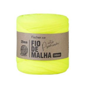 Fio de Malha Extra Premium 81 25Mm Amarelo Neon Fio de Malha Extra Premium 81 25Mm Amarelo Neon