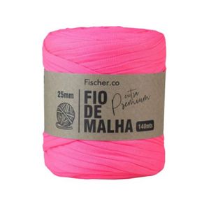 Fio de Malha Extra Premium 80 25Mm Rosa Neon Fio de Malha Extra Premium 80 25Mm Rosa Neon