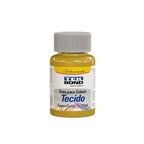 Tinta P/ Tecido Amrlo Sol 37Ml Tekbond Tinta P/ Tecido Amrlo Sol 37Ml Tekbond