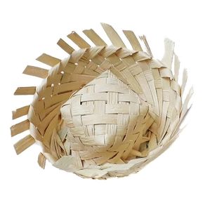 Mini Chapeu de Palha Cru Und Mini Chapeu de Palha Cru Und