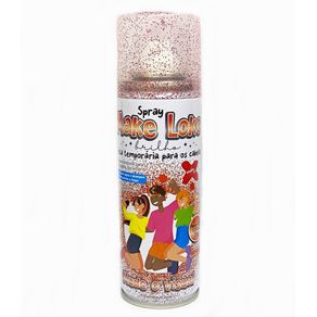 Spray Loko Lata Verm Glitter 120Ml
