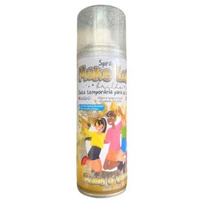 Spray Loco Brilho Prata Lata 120Ml