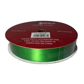 Fita Cetim Bufalo N.5 22Mm Vd Bandeira 19 50Mt