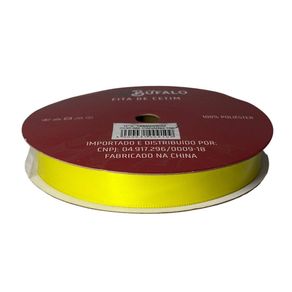 Fita Cetim Bufalo N.3 16Mm Am Canario 189 50Mt