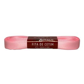 Fita Cetim Bufalo N.2 10Mm Rosa Bb 04 10Mt
