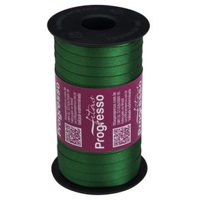 Fita Cetim Progresso N.1 217 Verde Bandeira 100Mt Fita Cetim Progresso N.1 217 Verde Bandeira 100Mt