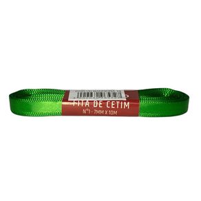 Fita Cetim Bufalo N.1 7Mm Vd Bandeira 10Mt Fita Cetim Bufalo N.1 7Mm Vd Bandeira 10Mt